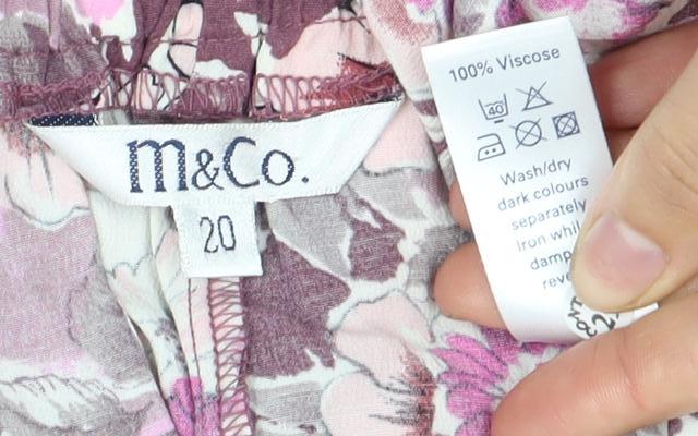 M&Co Women's Multicoloured Floral Skirt Size 20