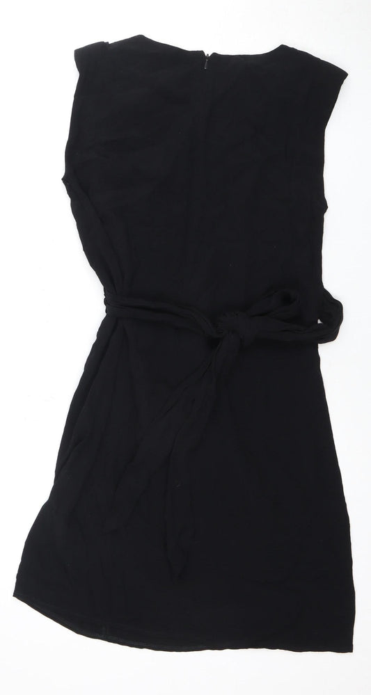 River Island Women's Black Strapless Dress Size 10