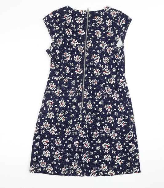 Louche Women's Multicoloured Floral Shift Dress Size 8