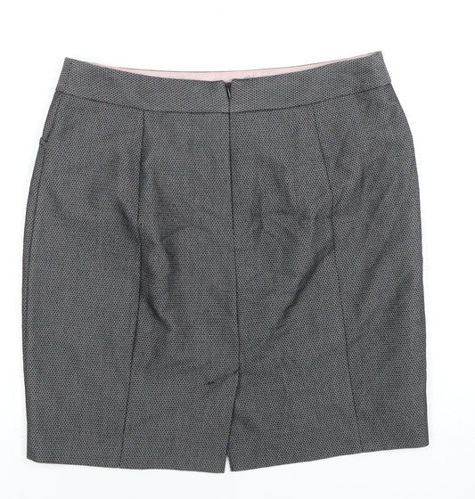 Next Women's Grey Pencil Skirt, Size 10, Workwear