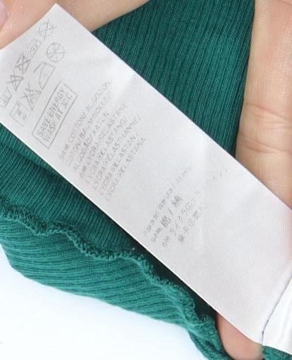 Womens UK Size 10 Topshop Green Camisole Tank