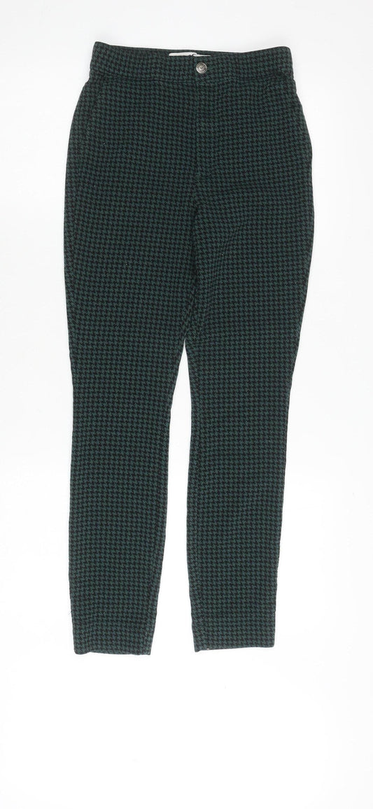 Womens UK Size S Hollister Regular Fit Casual Workwear Multicoloured Trousers