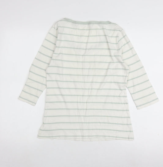 Womens UK Size L Gap White Basic T-Shirt