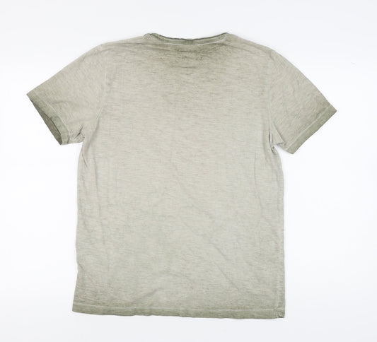 Jack & Jones Men's Green Crew Neck T-Shirt M