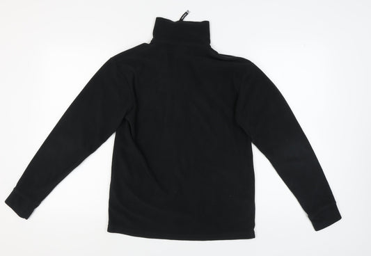 Trespass Men's Black Fleece, Full Zip, Size S, Lightweight