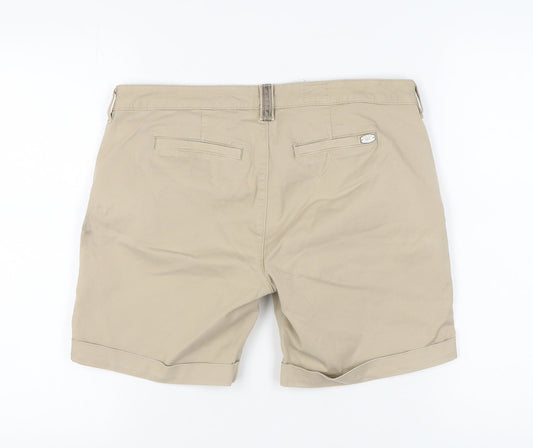 Guess Men's Beige Chino Shorts Size 29