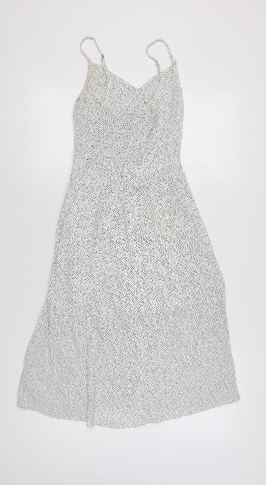 Abercrombie & Fitch Women’s Polka Dot Midi Slip Dress XS