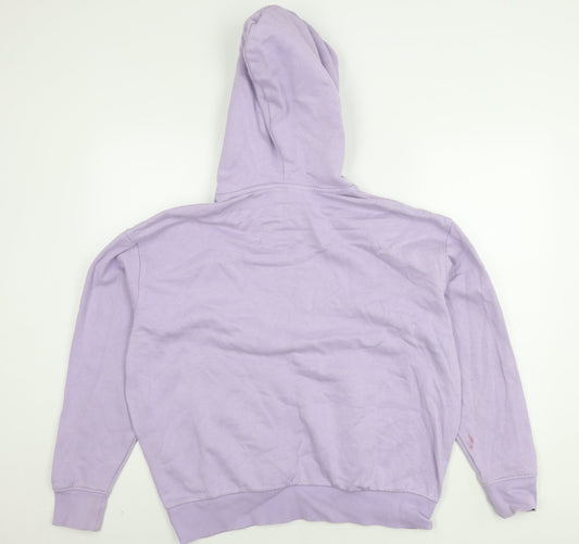 Weekday Unisex Purple Hoodie S - Pullover Fleece