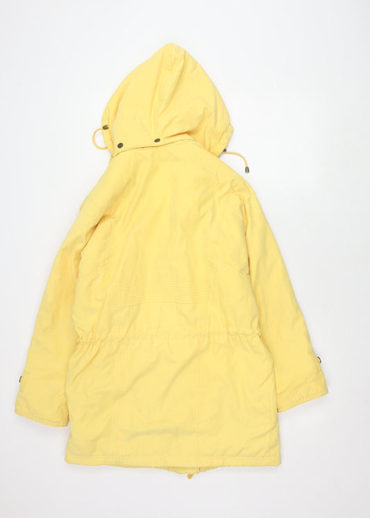 Cloud Nine Women's Yellow Parka S - Casual Hooded Jacket