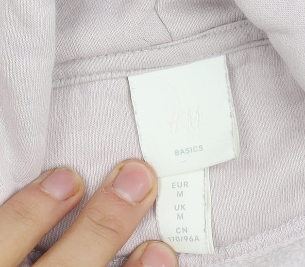 Additional view of H&M unisex adults clear hoodie, size 12, casual look