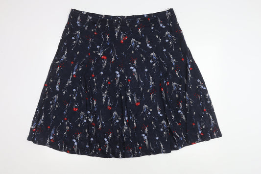 Marks and Spencer Women’s Floral A-Line Skirt, Size 22