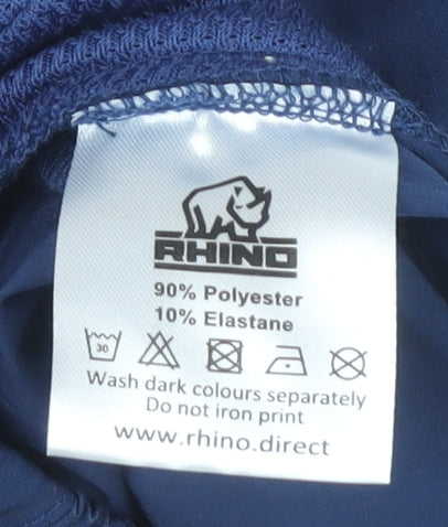 RHINO Men’s Blue Shorts S - Breathable & Quick Dry