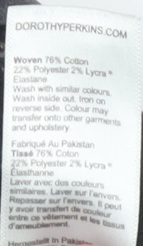 Dorothy Perkins Women's Black Jeggings Size 8