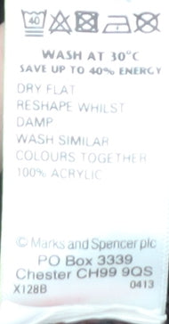 Marks and Spencer Men's Brown Henley Jumper - Large