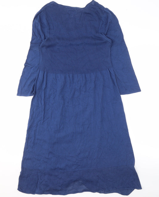 Kaliko Women's Blue Midi Dress Size 10