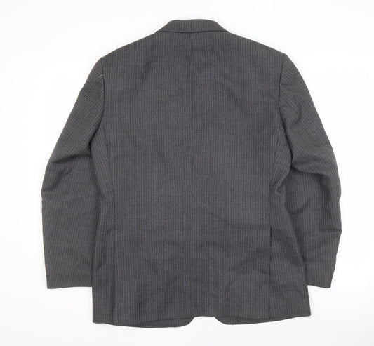 Mens UK Size 38 C&A Regular Grey Suit Jacket