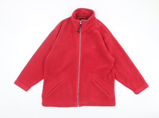 Mens UK Size M Arctic Storm Red Basic Jacket