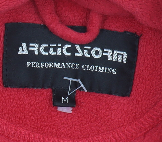 Arctic Storm Men's Red Fleece Jacket - Medium