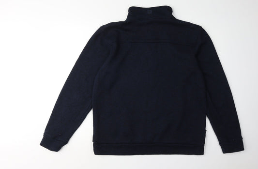 Mens UK Size L Mountain Warehouse Black Full Zip Sweatshirt