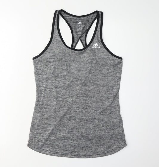 Womens UK Size XS adidas Grey Running & JoggingGym & Training Tank