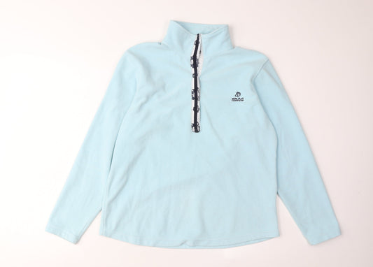 Womens UK Size 12 Craghoppers Blue Full Zip Sweatshirt