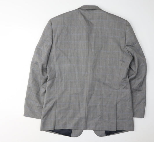 Mens UK Size 42 Skopes Regular Grey Suit Jacket