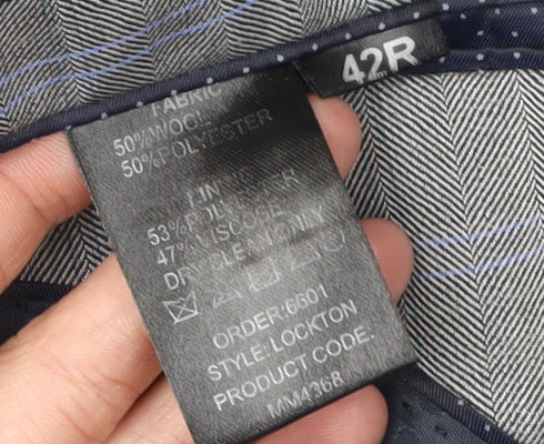 Mens UK Size 42 Skopes Regular Grey Suit Jacket