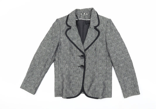 Womens UK Size 12 Klass Collection Regular Grey Blazer
