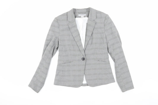 Womens UK Size 10 H&M Regular Grey Blazer