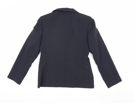 BHS Women's Blue Blazer, Size 10, Classic Workwear