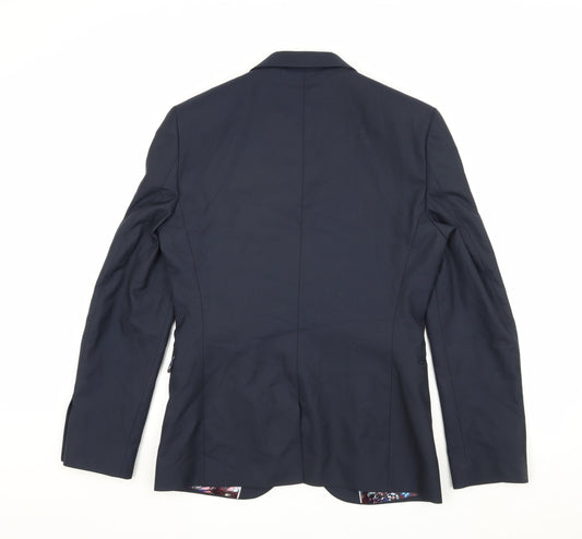Mens UK Size 38 NEXT Regular Blue Suit Jacket