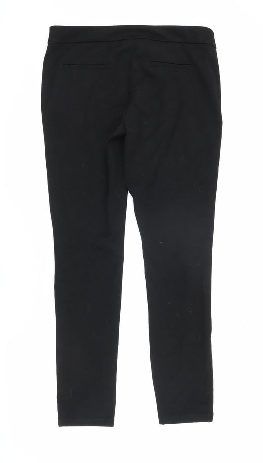 Womens UK Size 14 Esprit Slim Fit Casual Black Trousers