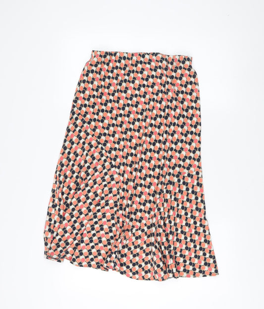 Marks and Spencer Women's Geometric A-Line Skirt, Size 14