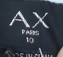 AX Paris Women’s Black Floral Bell Sleeve Blouse Size 10