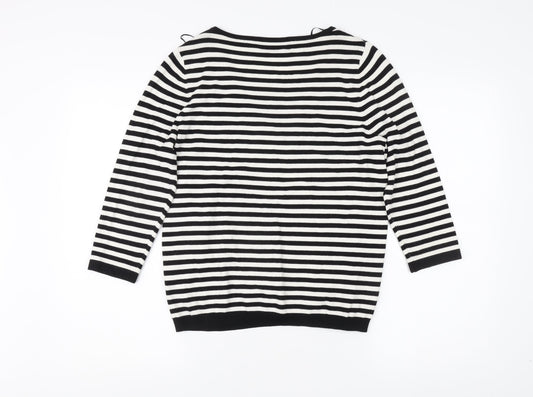 Womens UK Size 12 Marks and Spencer Black Pullover Jumper