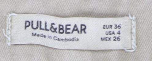 Pull&Bear Women's Beige Khakis Jeans Size 8