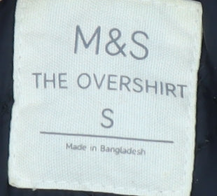 Mens UK Size S Marks and Spencer Green Basic Jacket