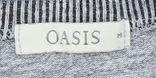 Womens UK Size M Oasis Multicoloured Pullover Jumper