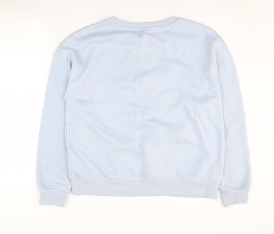 Womens UK Size 6 Disney Blue Pullover Sweatshirt