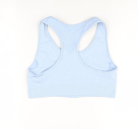 USA PRO Women's Blue Racerback Gym Tank Top Size L