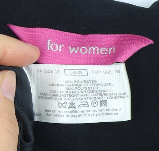Womens UK Size 12 For Women Regular Black Blazer