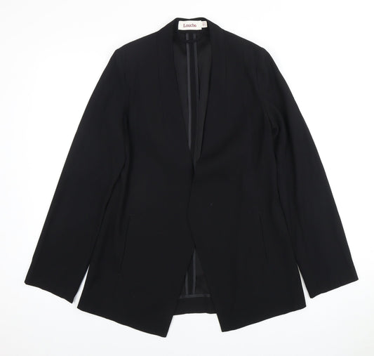 Louche Women’s Black Blazer UK 10 Polyester