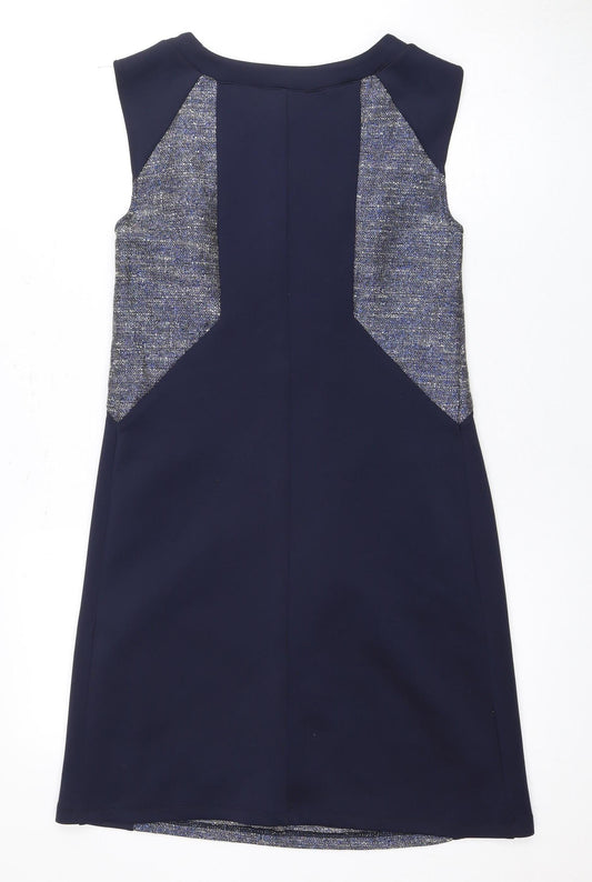 Dorothy Perkins Women's Blue Sheath Dress Size 8
