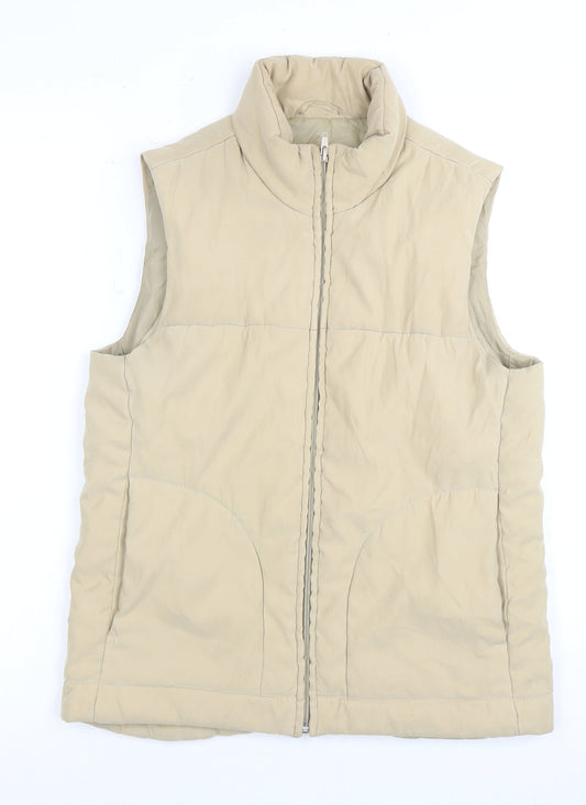Womens UK Size 10 Dorothy Perkins Beige Basic Jacket