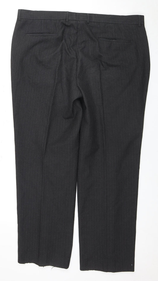 Burton Men's Black Trousers Size 42 Workwear
