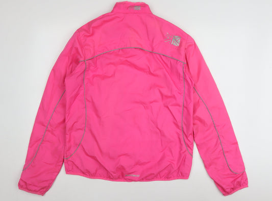 Karrimor Women's Pink Windbreaker Jacket Size 14