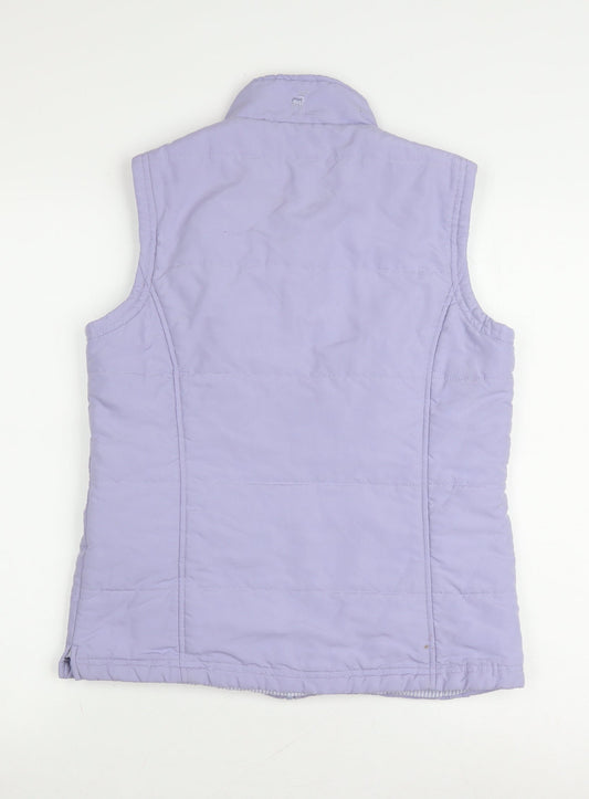 Tulchan Women's Purple Waistcoat, Size S, Button-Down
