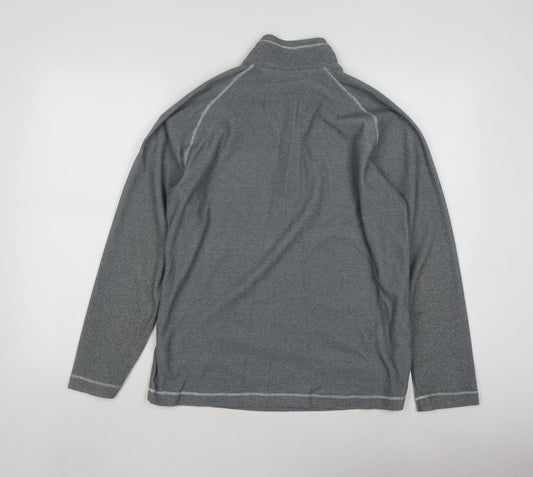 Regatta Women's Grey Henley Sweatshirt Size 14