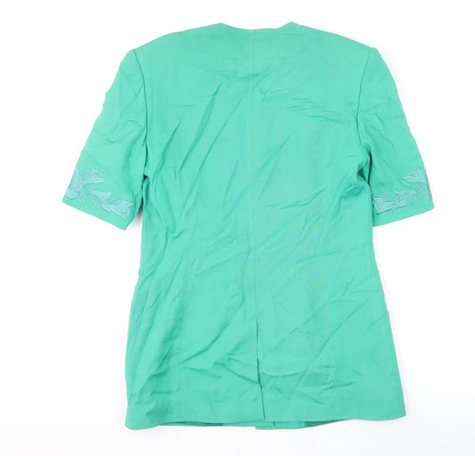 Windsmoor Women's Green Floral Suit Jacket Size 10