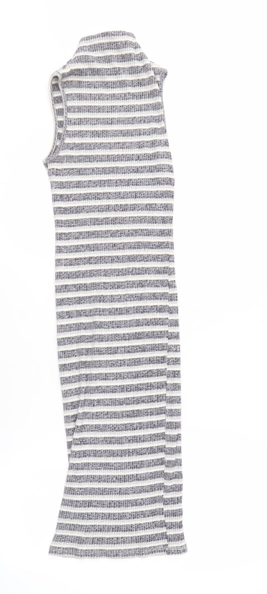 Select Women's Striped Knit Cotton Dress Size 12
